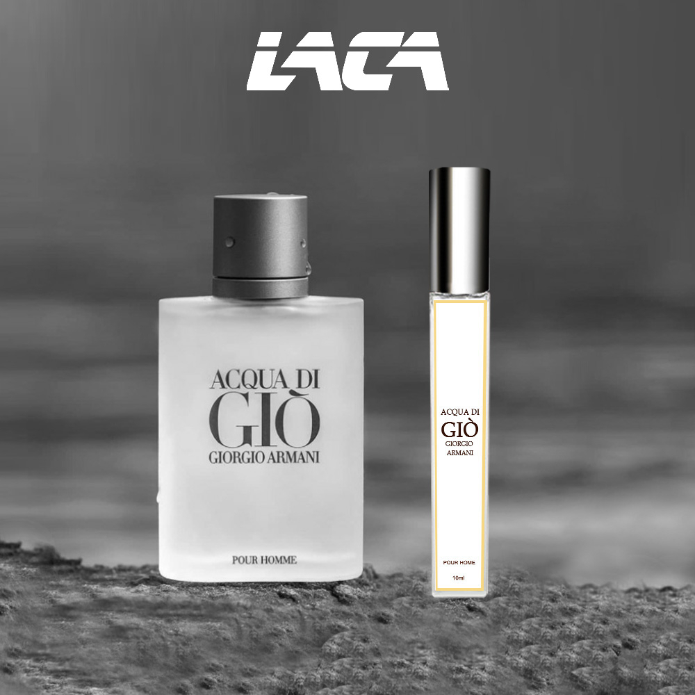 Nước hoa Nam Acqua Di Gio | Chai Chiết 10ml - Giò Trắng EDT Cao Cấp - Mùi Hương Tươi Mát, Thơm Lâu