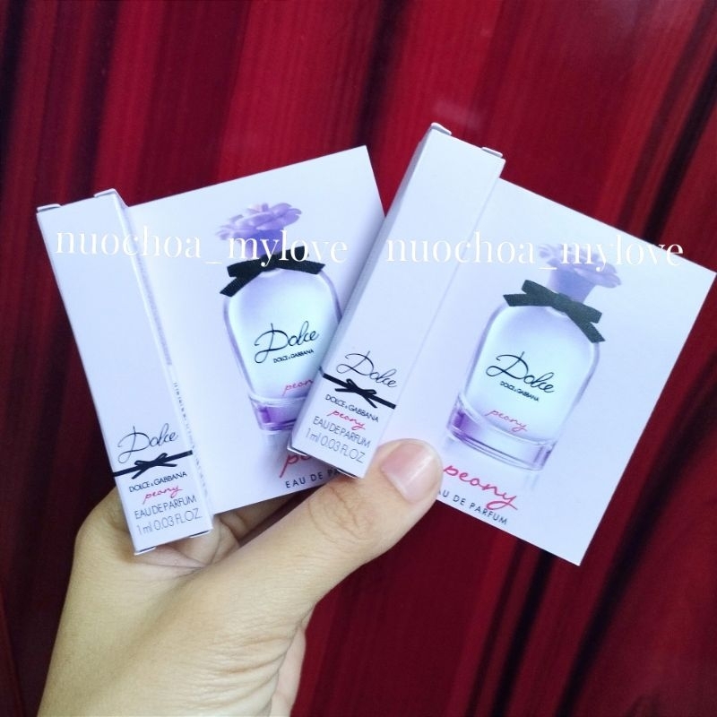 Vial nước hoa D&G Dolce Peony EDP [1ml]