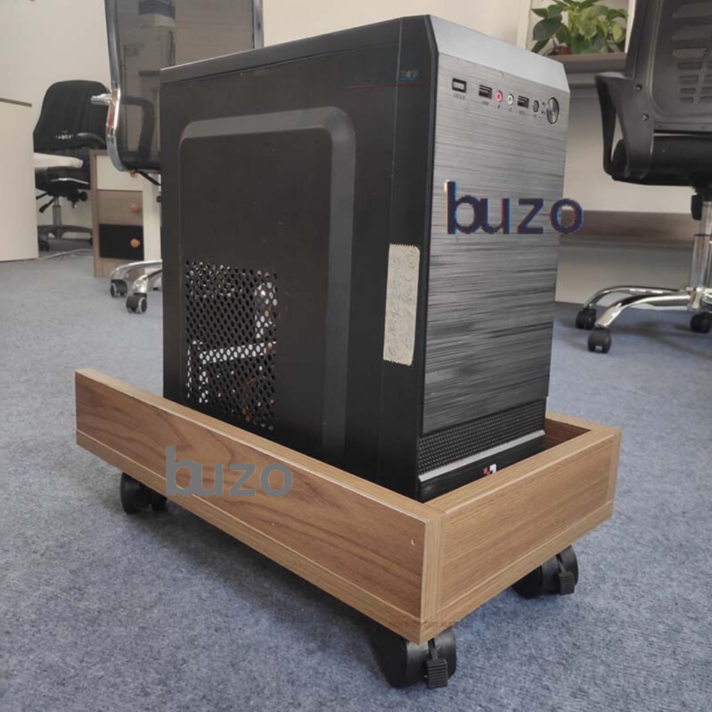Kệ để CPU cây máy tính có bánh xe di chuyển, nhiều màu sắc, chịu lực tốt, có chốt khoá an toàn