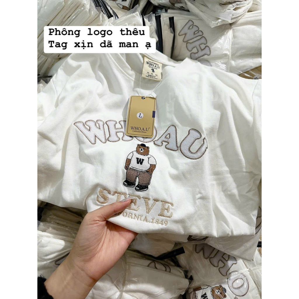 Áo phông gấu Whoau