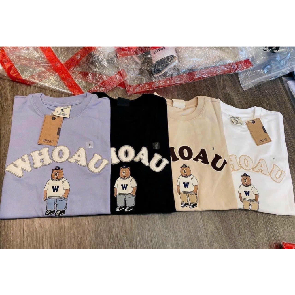 Áo phông gấu Whoau