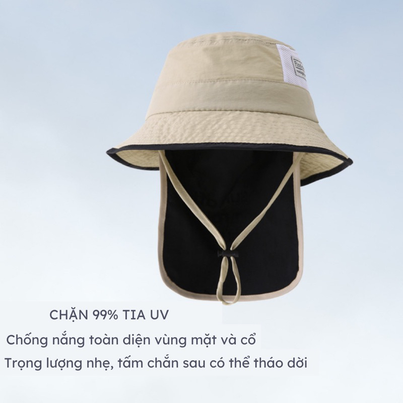 Mũ Bucket Outdoor Rộng Vành Che Nắng Cho Bé Nón Tai Bèo Dã Ngoại 2023 Siêu Hot