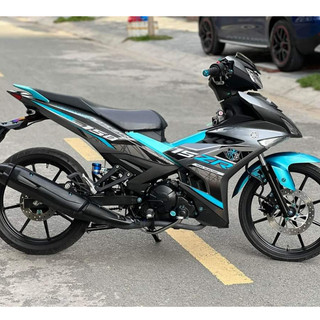 Tem rời exciter 150 y15zr xám đen xanh ngọc