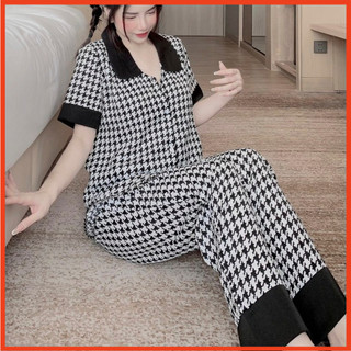 Đồ bộ cộc dài 40-58kg bigsize bộ mặc nhà pyjama cho nàng siêu xinh