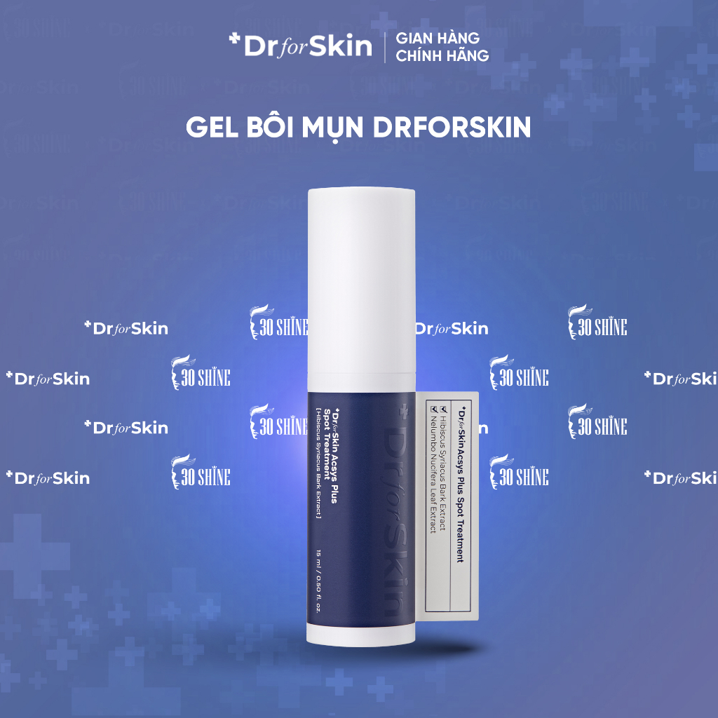 Toner Drforskin Acsys Plus giải cứu nhanh vùng da mụn