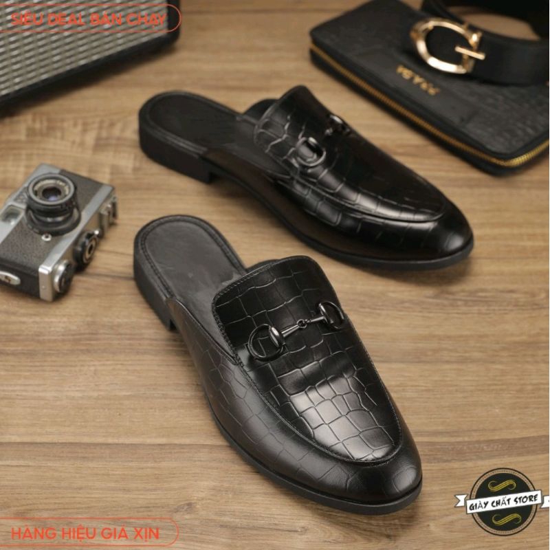 Sục nam da Pu kiểu dáng trẻ trung sang trọng Xoăn Shop S002 B2