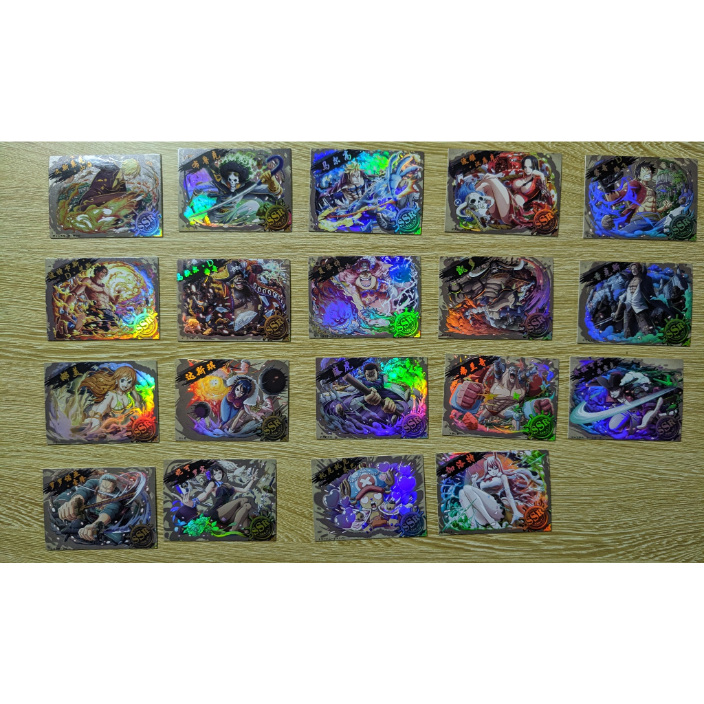 Tổng hợp thẻ cứng SSR One Piece