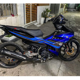 Tem rời exciter 150 2022 đen xanh gp