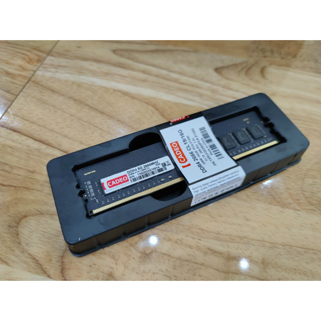 RAM PC CADEO 8Gb DDR4 Bus 2600Mhz/3200Mhz Mới 100% bảo hành 3 năm