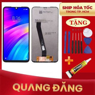 Bộ màn hình xiaomi redmi 7 /redmi y3 tặng keo dán và bộ sửa 9 món