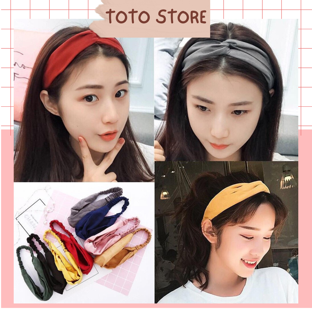 BĂNG ĐÔ TURBAN HÈ VẢI NỈ PHONG CÁCH HÀN QUỐC MÀU SẮC TƯƠI SÁNG NĂNG ĐỘNG - TOTO 17
