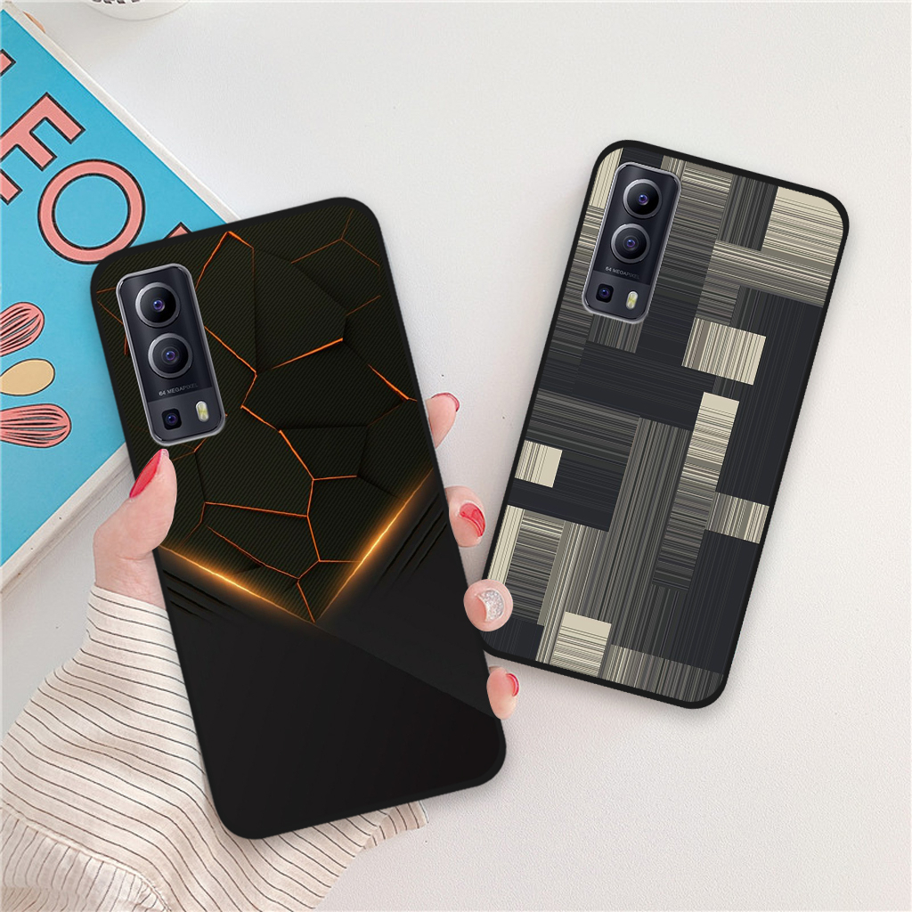 Ốp lưng Vivo Y72 5G / Y72 họa tiết đường kẻ, ốp thời trang giá rẻ