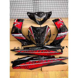 Tem rời exciter 2010 crypton dán xe đen