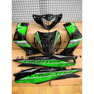 Tem Rời Exciter 2010 Crypton Dán Xe Đen