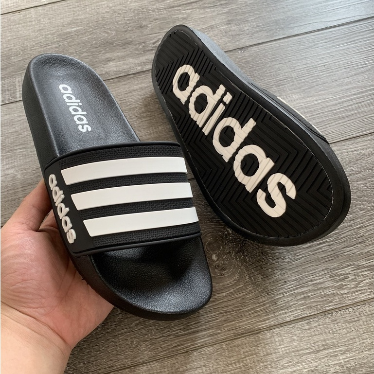 Dép quai ngang ADIDAS dép Unisex nam nữ đế cao su êm chân bền chắc thời trang ĐẾ CHỮ ADIDAS