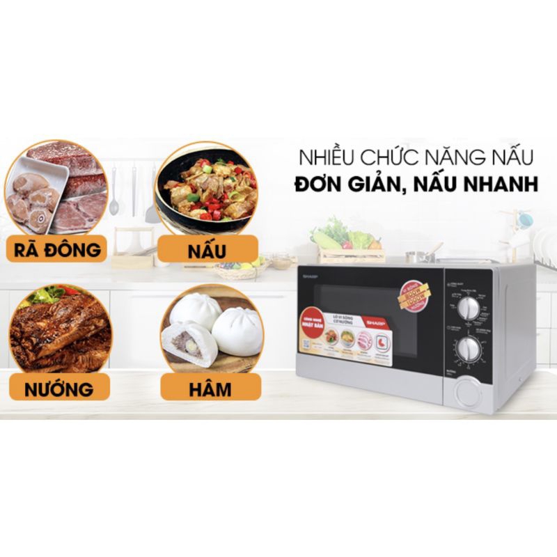 Lò Vi sóng Sharp R - G302VN - S