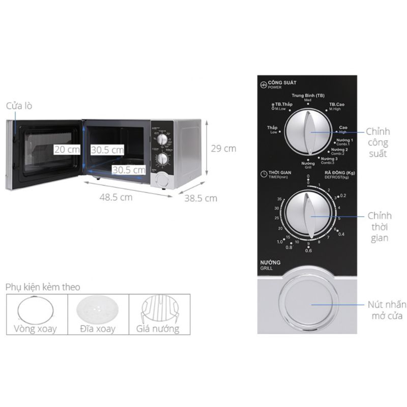 Lò Vi sóng Sharp R - G302VN - S