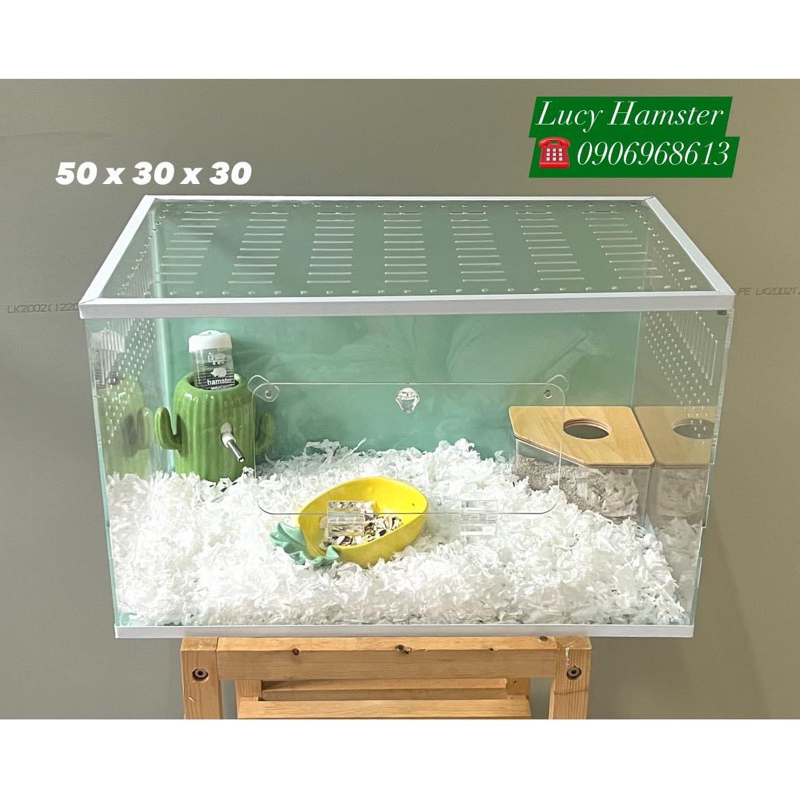 🌈 Chuồng mika Hamster 50*30*30