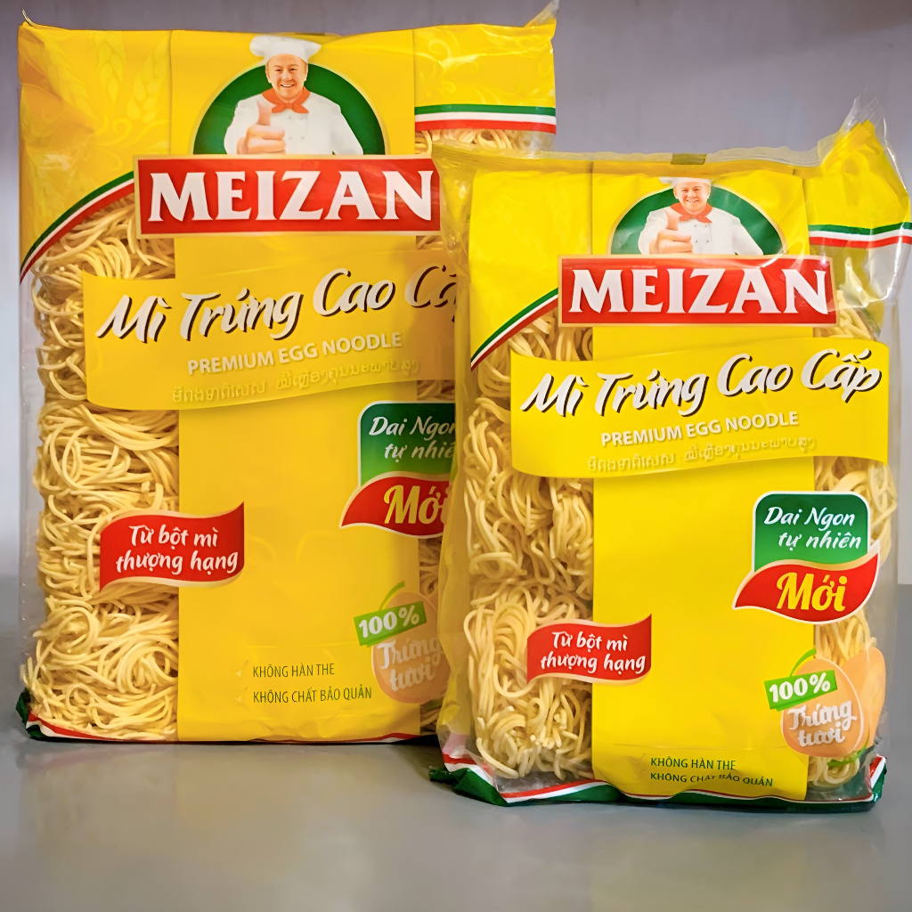 Mì Trứng Cao Cấp Meizan Gói 500g