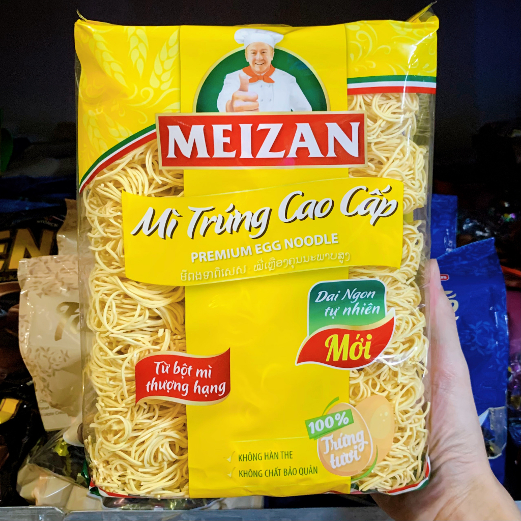 Mì Trứng Cao Cấp Meizan Gói 500g
