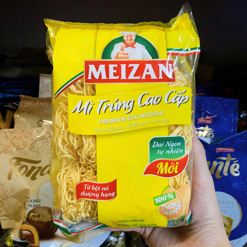 Mì Trứng Cao Cấp Meizan Gói 500g