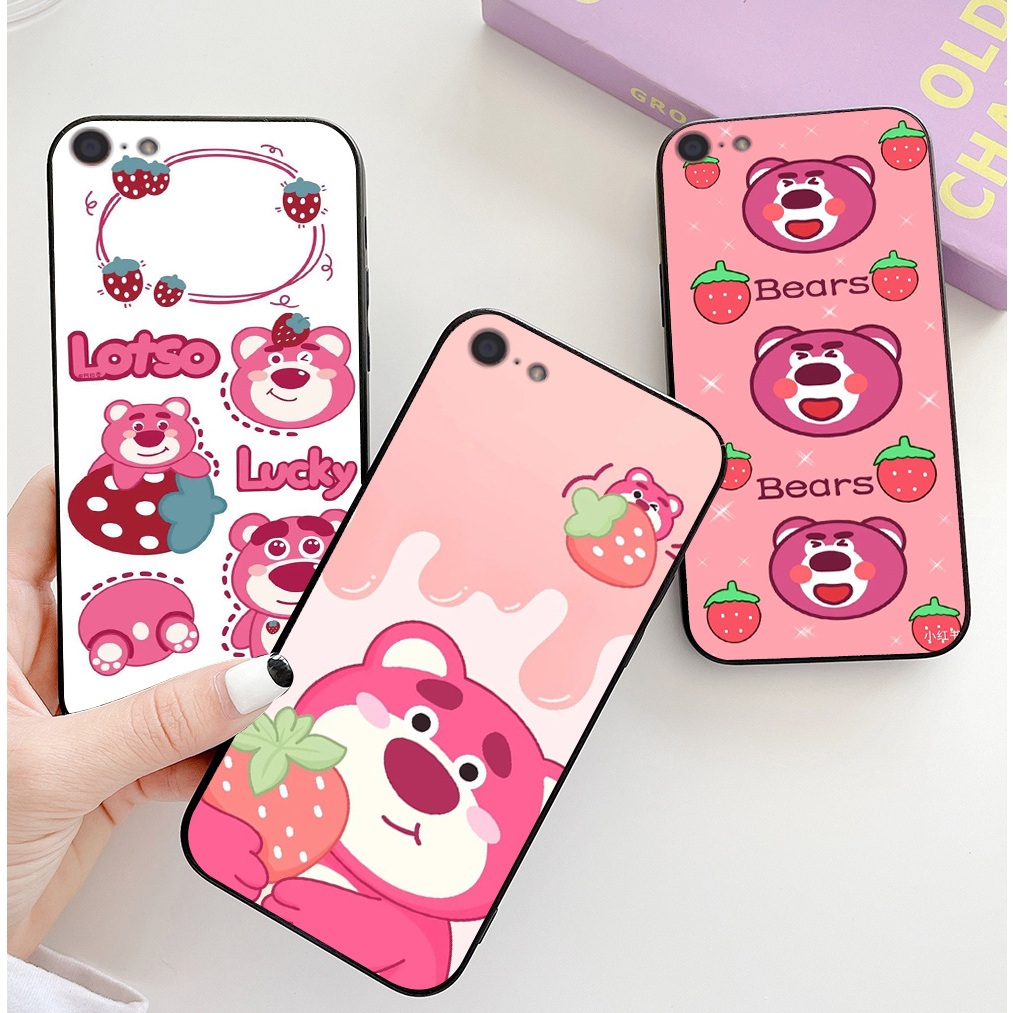 Ốp lưng oppo oppo a71 / oppo a83 / a39 / neo 7 in hình gấu dâu chibi đáng yêu cute