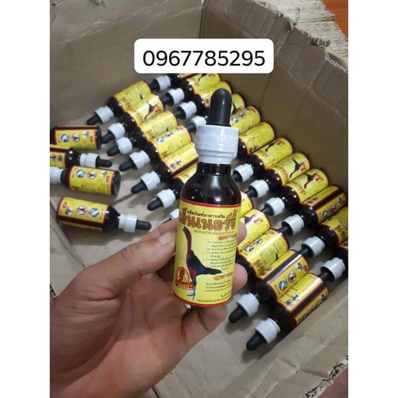 phục hồi gà ốm, tái mặt lọ 60ml hàng có mã vạch chuẩn thái Lan