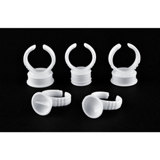 Nhẫn đựng mực trong phun xăm,nhẫn đựng sáp khắc,keo nối mi (túi 100c)