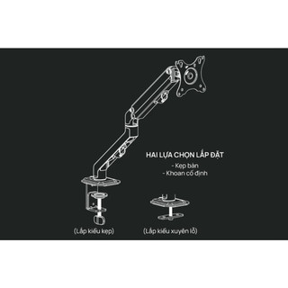 Giá Đỡ Màn Hình Human Motion M8