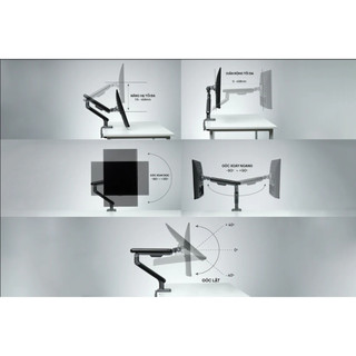 Giá Đỡ Màn Hình Human Motion M8