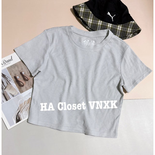 Áo Thun Crop Nữ Xuất Dư Xịn