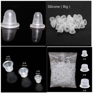 Chum (Hũ) sillicon ,chum (hũ) nhựa đựng mực phun xăm