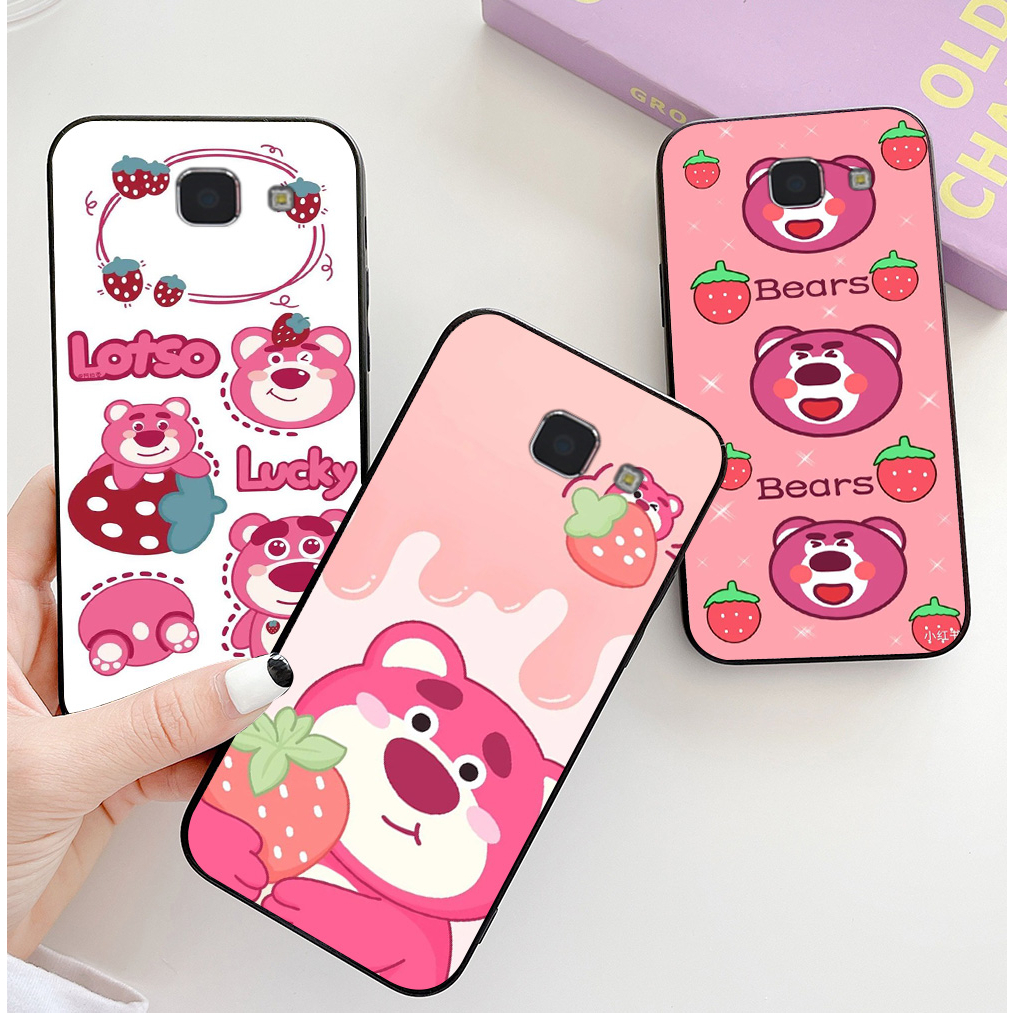 Ốp lưng Samsung j5 prime , ss j7 prime , ss j4 plus , ss j4 prime , j4 core in hình gấu dâu chibi đáng yêu cute