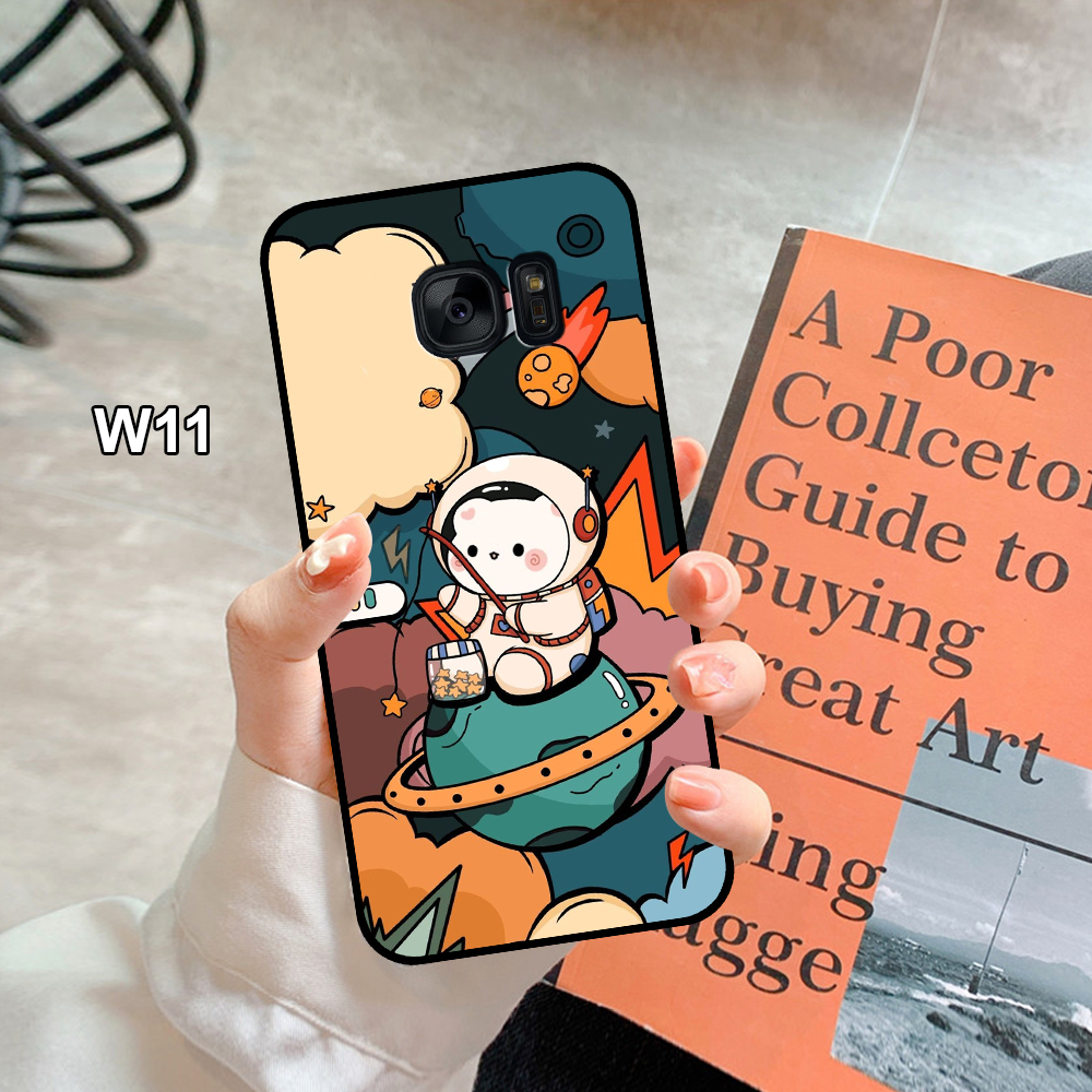 Ốp Lưng SamSung Note 5- S6- S6 Edge- S7- S7 Edge- Note Fe  In Hình Vũ Trụ, Nasa Cute - Trend .