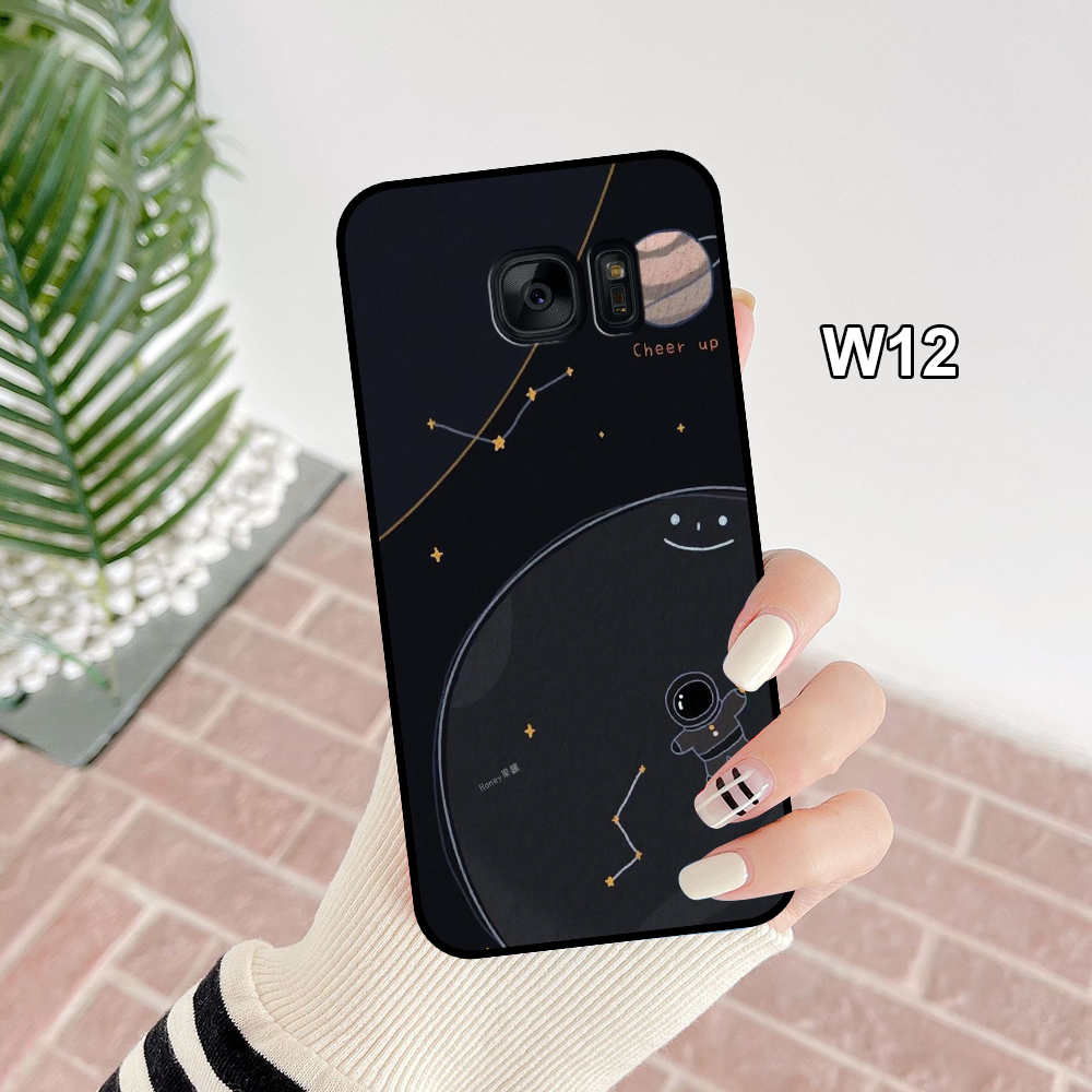 Ốp Lưng SamSung Note 5- S6- S6 Edge- S7- S7 Edge- Note Fe  In Hình Vũ Trụ, Nasa Cute - Trend .