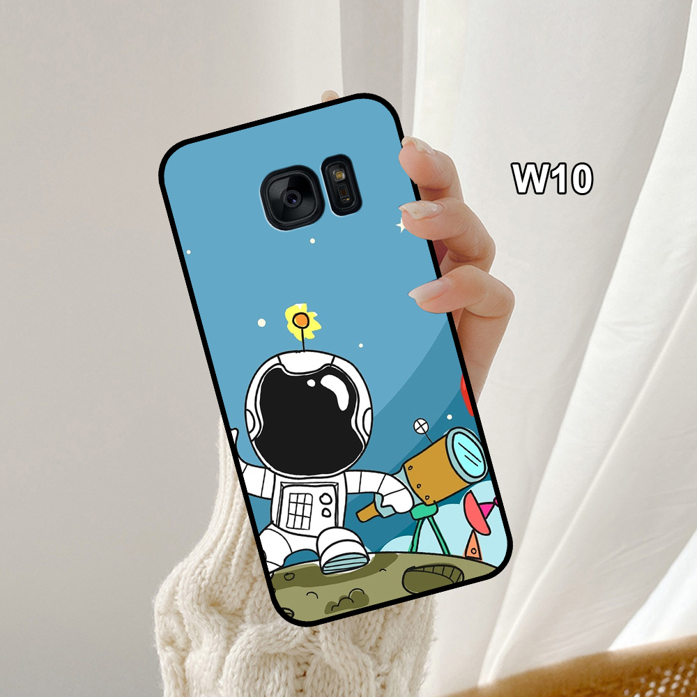 Ốp Lưng SamSung Note 5- S6- S6 Edge- S7- S7 Edge- Note Fe  In Hình Vũ Trụ, Nasa Cute - Trend .
