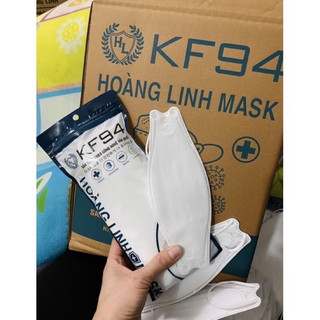 Khẩu trang kf94 hoàng linh 4 lớp