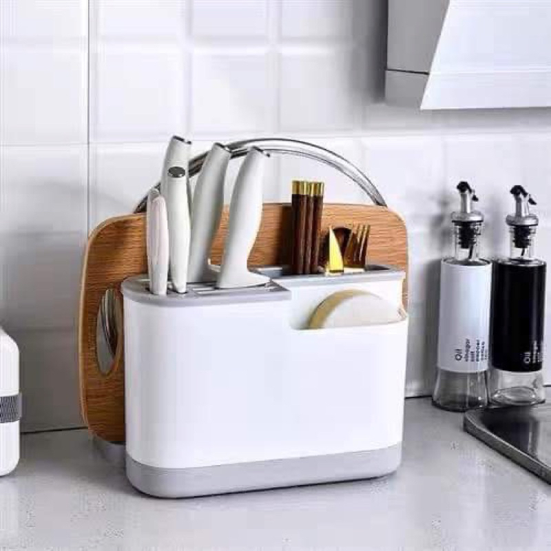 Khay Giá đựng dao đũa nhà bếp tiện lợi ngăn nắp - đựng dao kéo