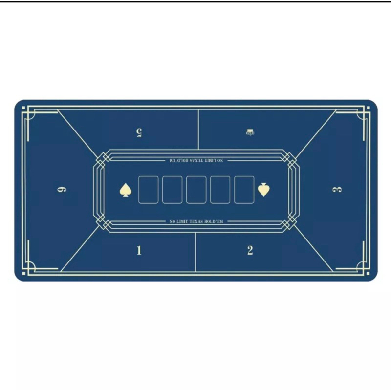 Thảm Poker cao su mặt nỉ chuyên nghiệp siêu bền size 40x80cm