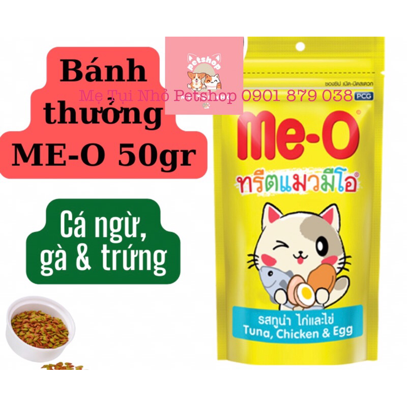 Bánh Thưởng dành Cho Mèo Me-o 50gr