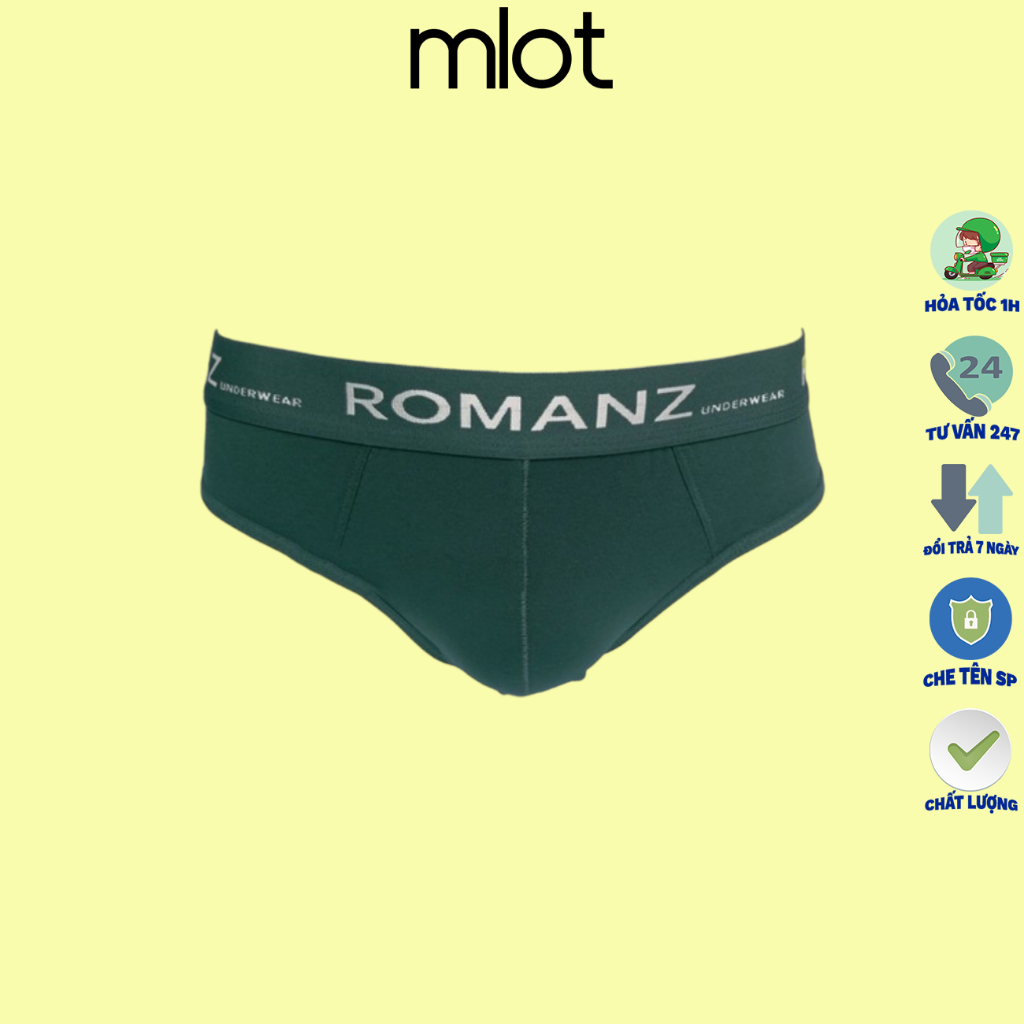 Quần lót nam BẢNG RỘNG siêu mát siêu êm mlot Romanz502