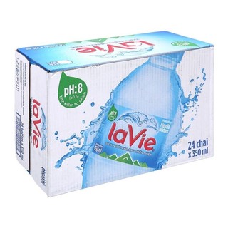 Thùng 24 chai nước khoáng lavie 350ml