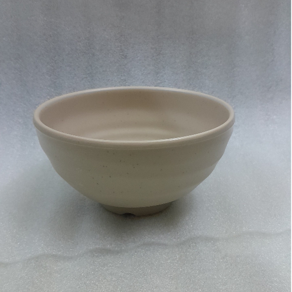 Chén cơm nhựa Melamine nhám Nâu-CO15N