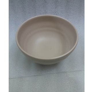 Chén cơm nhựa Melamine nhám Nâu-CO15N