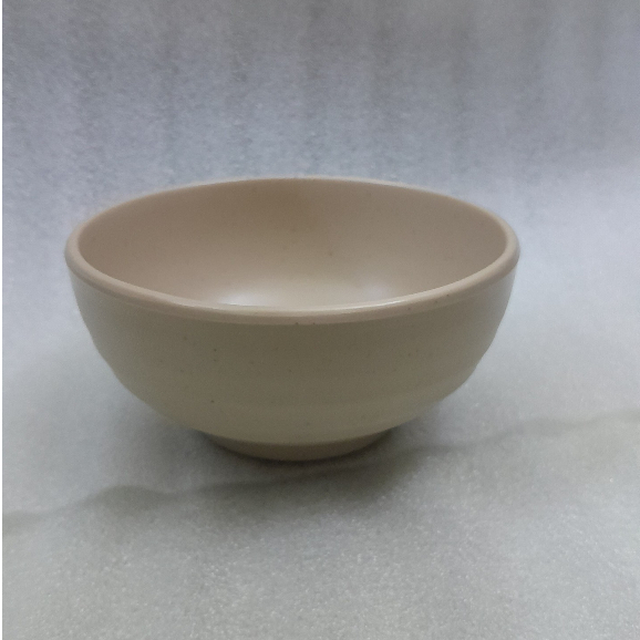 Chén cơm nhựa Melamine nhám Nâu-CO20N