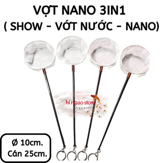 Vợt Nano 3in1 - vớt cá, tép , artemia vớt nước - Phụ kiện cá cảnh | Hingaostore.