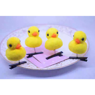 Kẹp tóc hình Gà con, Vịt con dễ thương cho bé