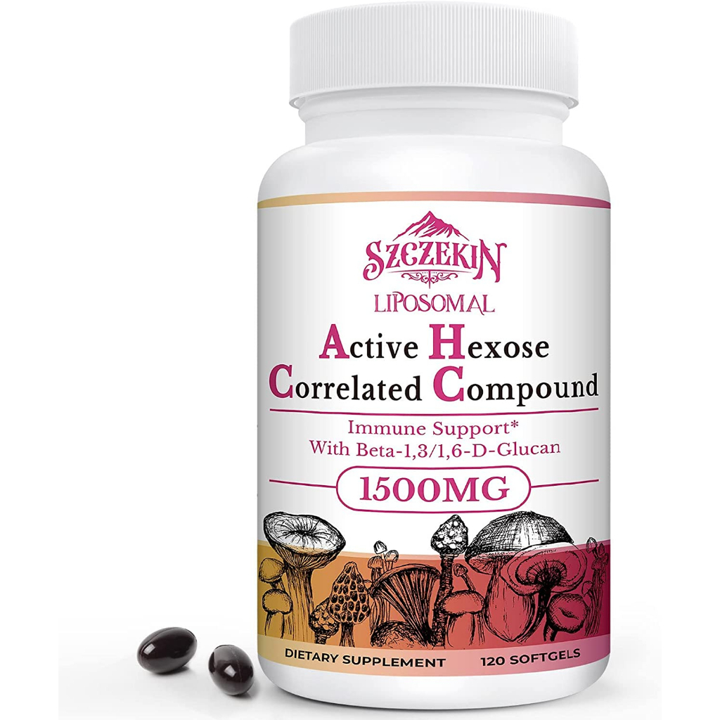 AHCC 1500mg Beta Glucan - viên hỗ trợ đào thải HPV, tăng cường miễn dịch siêu mạnh