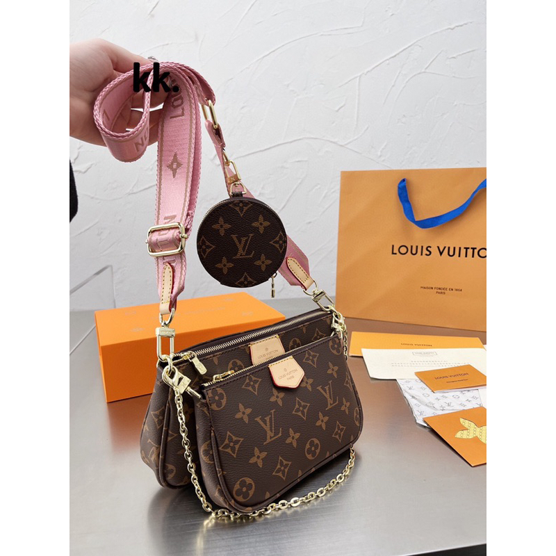 Dây túi xách đeo chéo LV, dây vải, dây thay thế