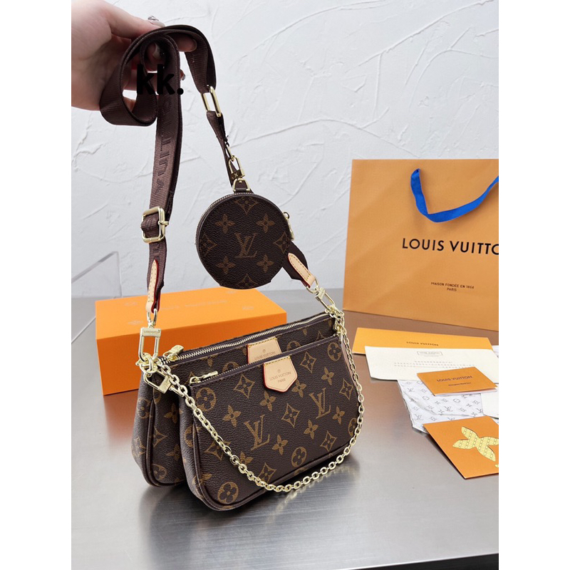 Dây túi xách đeo chéo LV, dây vải, dây thay thế